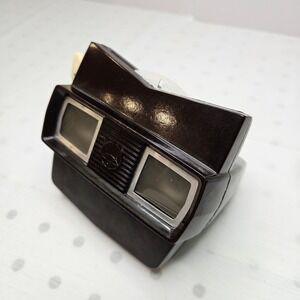 Sawyer's View-Master Model E‎ Brown Bakelite 3D Viewer